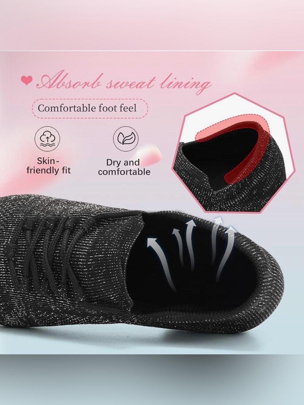 Sparkle Black Lace-Up Dance Shoe - New - Picture 3 of 5